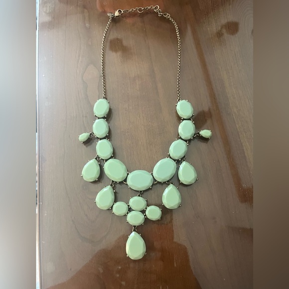 J. Crew Jewelry - JCrew light green beaded necklace